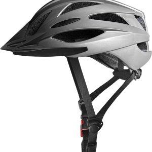 Bike Helmets for Adults, Mountain Bike Helmets for Men with Visor, Adjustable Fit Bicycle Helmet for Women, Road Recreational Cycling Helmet